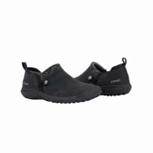 Jsport Alice Slip-On Flats - Black, Comfort & Style for Active Women